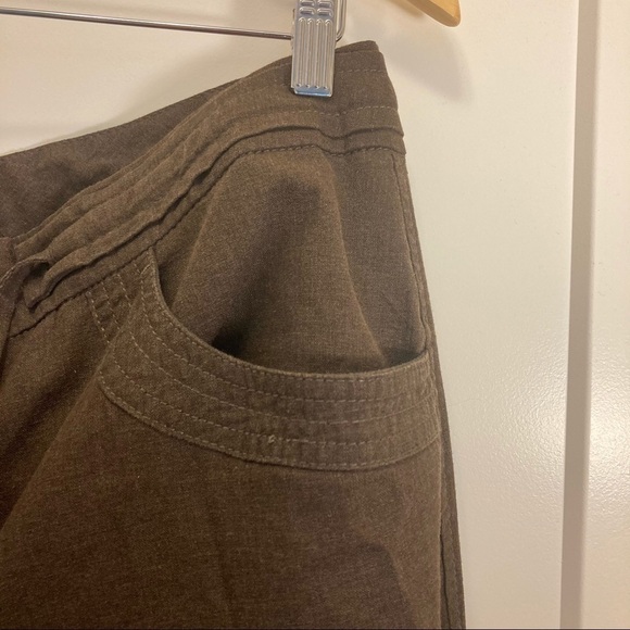 MARVIN RICHARDS Sz 16 Linen Viscose Front & Back Pockets Pants Trousers - Picture 2 of 4